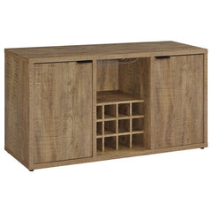 Jamestown 2-door Dining Sideboard Buffet with Wine Storage Mango Brown - 183025