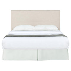 Pirro Upholstered King Panel Headboard Sand - 315980K