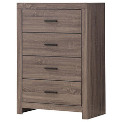 Brantford 4-drawer Chest Barrel Oak - 207045
