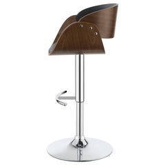 Dana Adjustable Bar Stool Black and Chrome - 104965