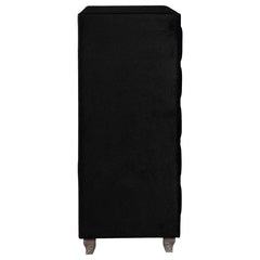 Deanna Deanna 5-drawer Rectangular Chest Black - 206105
