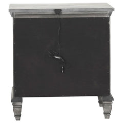 Avenue 5-piece Eastern King Bedroom Set Weathered Grey - 224031KE-S5