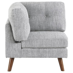 Churchill Upholstered Corner Grey - 551301