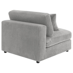 Blaine Upholstered Armless Chair Fog - 509997