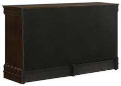 Louis Philippe 5-piece Eastern King Bedroom Set Cappuccino - 202411KE-S5