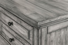 Avenue 8-drawer Dresser with Mirror Weathered Grey - 224033M