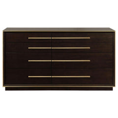 Durango 4-piece Eastern King Bedroom Set Smoked Peppercorn - 223261KE-S4