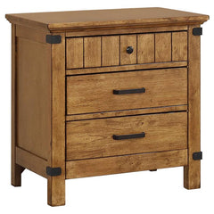Brenner 4-piece Full Bedroom Set Rustic Honey - 205260F-S4