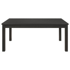 Marbrisa 5-piece Rectangular Dining Table Set Matte Black - 123071-S5