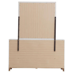 Brantford 6-drawer Dresser with Mirror Coastal White - 207053M