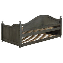 Julie Ann Wood Twin Daybed with Trundle Warm Grey - 301053