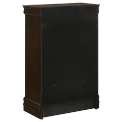 Louis Philippe 5-piece Queen Bedroom Set Cappuccino - 202411Q-S5