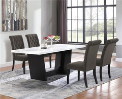 Alana Upholstered Tufted Side Chairs with Nailhead Trim (Set of 2) - 115172