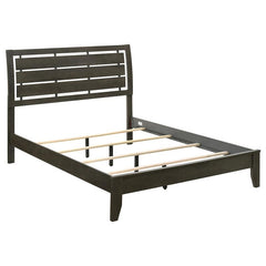 Serenity Wood Eastern King Panel Bed Mod Grey - 215841KE