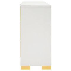 Marceline 6-drawer Dresser White - 222933