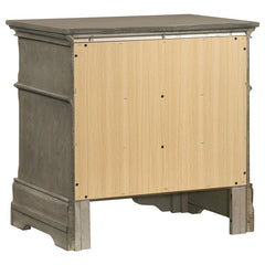 Manchester 3-drawer Nightstand Wheat Brown - 222892