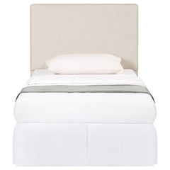 Kosmo Upholstered Twin Panel Headboard Sand - 315993T
