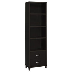 Lewes 4-piece 60" TV Entertainment Center Cappuccino - 700881-S4