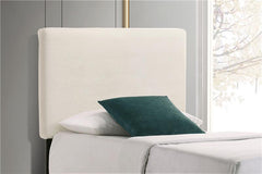 Gigi Upholstered Twin Panel Headboard Ivory - 316031T