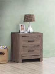 Brantford 2-drawer Nightstand Barrel Oak - 207042