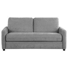 Rylie Upholstered Sofa Sleeper with Queen Mattress Grey - 360029