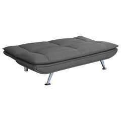 Julian Upholstered Tufted Convertible Sofa Bed Grey - 503966