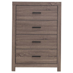 Brantford 4-drawer Chest Barrel Oak - 207045