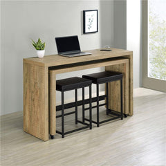 Davista 4-piece Multipurpose Counter Height Table Set Mango Brown - 182704