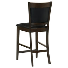 Jaden 5-piece Dining Room Set Espresso and Black - 100958-S5