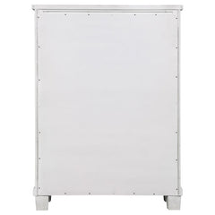 Lilith 5-drawer Bedroom Chest Distressed White - 224475