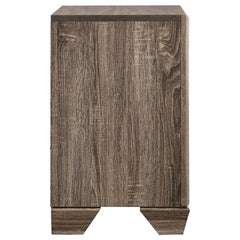 Kauffman 2-drawer Nightstand Washed Taupe - 204192