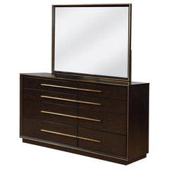 Durango 8-drawer Dresser with Mirror Smoked Peppercorn - 223263M