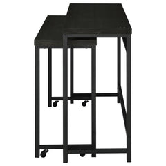 Hawes 4-piece Multipurpose Counter Height Table Set Black - 182724