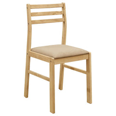 Bucknell 3-piece Dining Set with Drop Leaf Natural and Tan - 130006