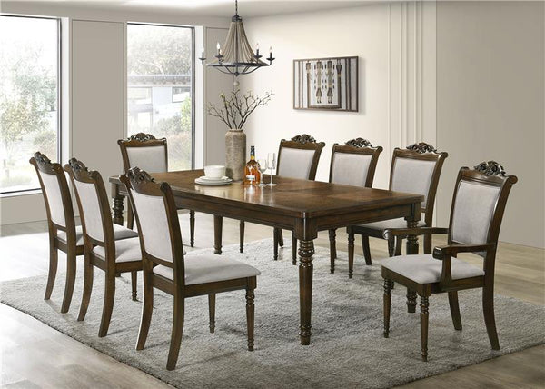 Willowbrook Rectangular Wood Dining Table Chestnut - 108111