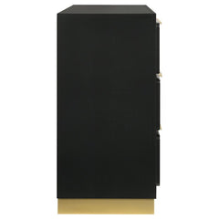 Caraway 6-drawer Dresser Black - 224783