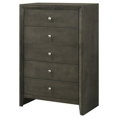 Serenity 5-drawer Chest Mod Grey - 215845