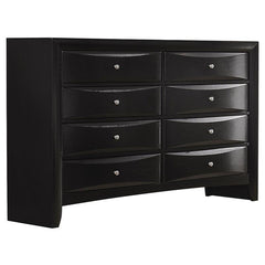 Briana 4-piece California King Bedroom Set Black - 202701KW-S4