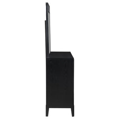 Brookmead 8-drawer Dresser with Mirror Black - 224713M