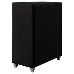 Deanna 5-piece Eastern King Bedroom Set Black - 206101KE-S5