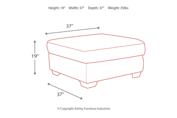 Accrington Oversized Ottoman - 7050908