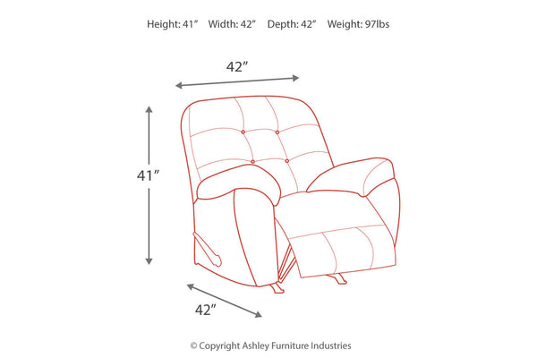 Accrington Recliner - 7050925