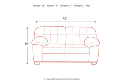 Accrington Loveseat - 7050935