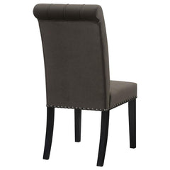 Alana Upholstered Tufted Side Chairs with Nailhead Trim (Set of 2) - 115172