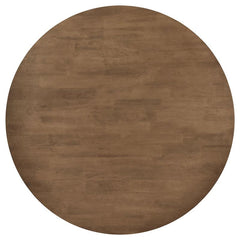 Dinah Round Solid Wood Dining Table Walnut - 108471