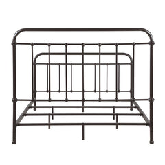 Livingston Metal California King Open Frame Bed Dark Bronze - 300399KW