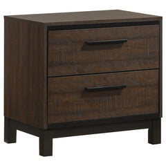 Edmonton 4-piece California King Bedroom Set Rustic Tobacco - 204351KW-S4