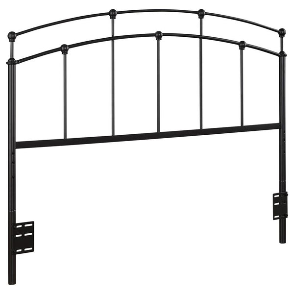Bryant Metal Queen or Full Open Frame Headboard Black - 300190QF