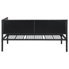 Getler Metal Twin Daybed Weathered Chestnut - 300836
