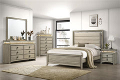 Giselle Dresser Mirror Rustic Beige - 224394